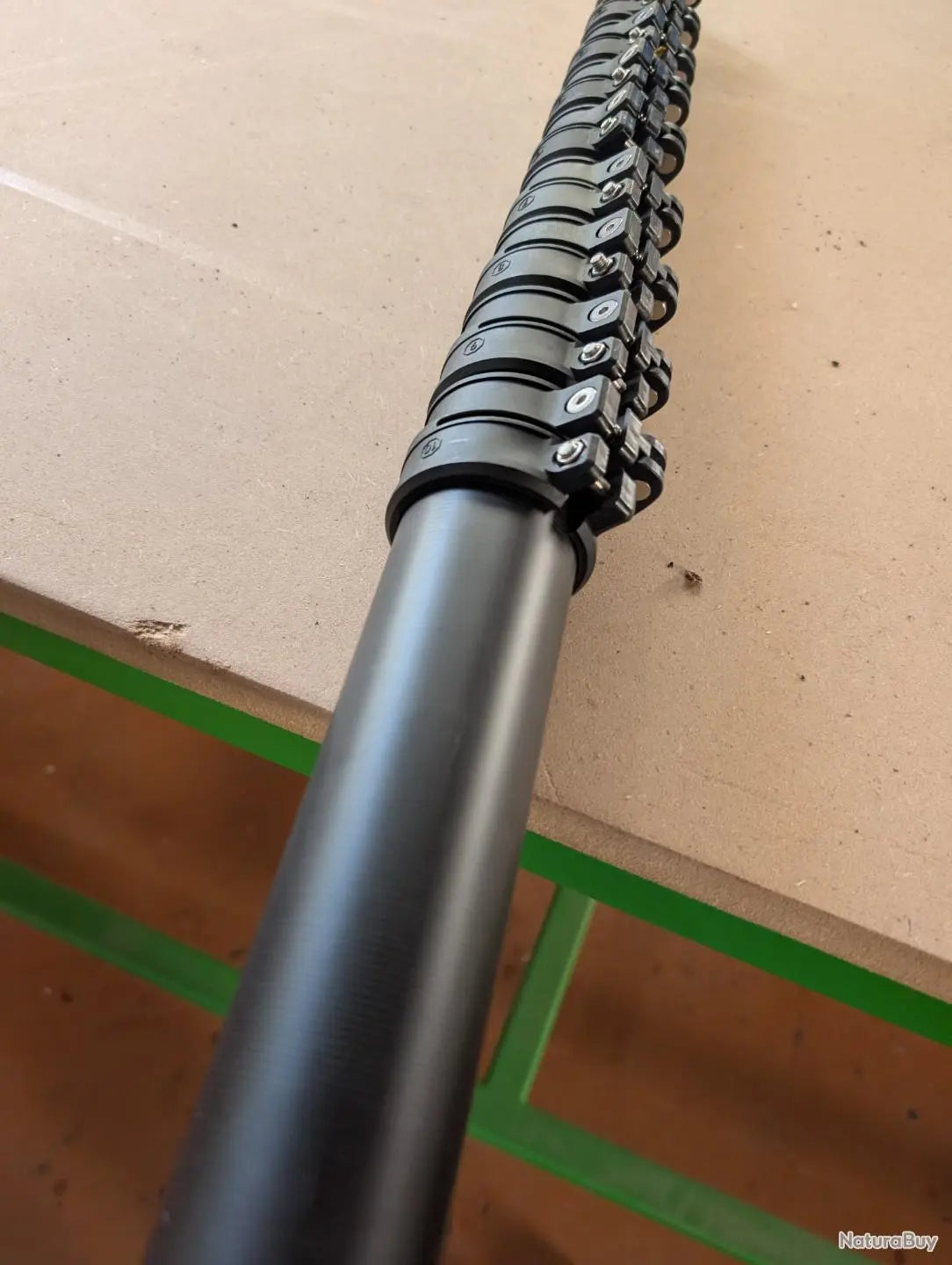 Mât en carbone pour la chasse du pigeon ramier / palombe 18m LV Migration