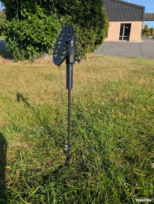 Démonstration d’un kit glaneur au sol pour la chasse du pigeon ramier